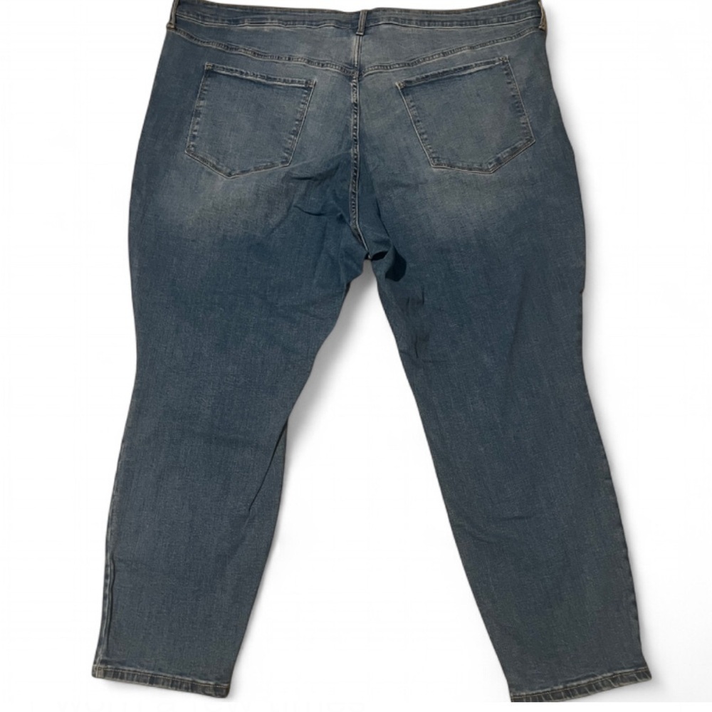Old Navy High Rise Rockstar Super Skinny Jeans, Plus size 30. Blue. - Picture 3 of 9